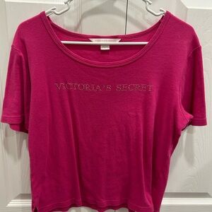 Pink Victoria secret cropped top!